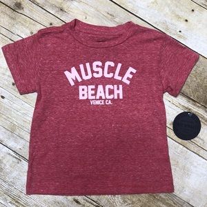 Tiny Whales Muscle Beach tee